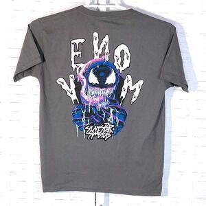 Marvel T-Shirt  Large Youth Emo Venom  Graphic Print‎ Short Sleeve
